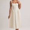 Modal A-Line Midaxi Dress in Floral Print