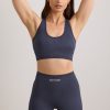 FlexiRib Mini Shorts in Indigo Slate