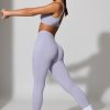 Full Length Leggings with Pockets in Periwinkle