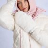 Faux-Fur Gloves in Ice