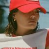 Logo Baseball Cap in Fiery Red